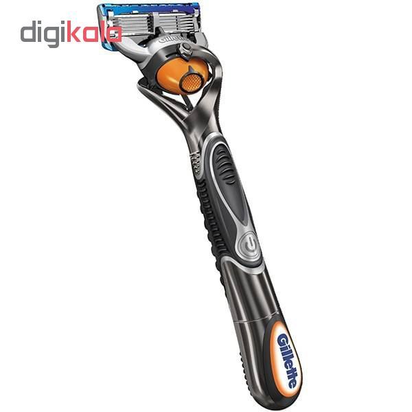 خود تراش ژیلت مدل Fusion Proglide power -  - 2