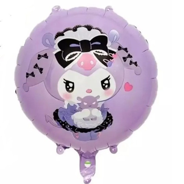 بادکنک فویلی طرح کرومی کد DB23 مجموعه 5 عددی