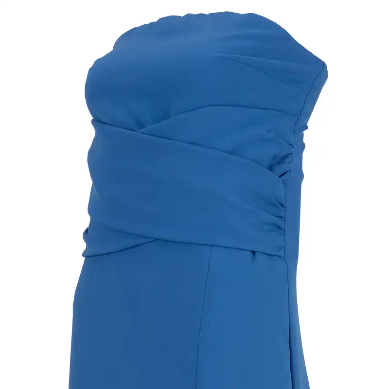 پیراهن زنانه سرژه مدل 205475 رنگ آبی