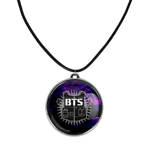 گردنبند خندالو مدل گروه بی تی اس BTS کد 10091007