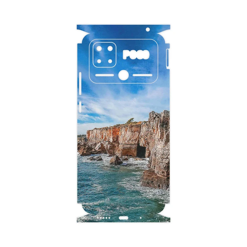 برچسب پوششی ماهوت مدل Rock Mountain-FullSkin مناسب برای گوشی موبایل شیائومی Poco C40