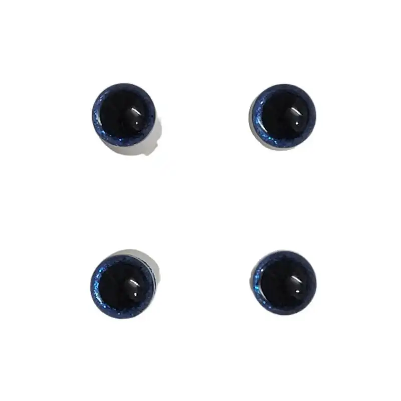 ملزومات عروسک سازی مدل چشم اکلیلی واشردار کد Abi1504 بسته 4 عددی