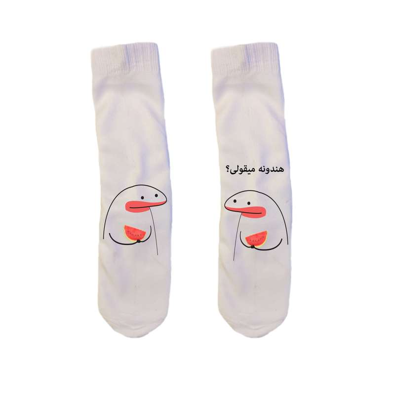 جوراب مردانه مدل میقولی کد 2409