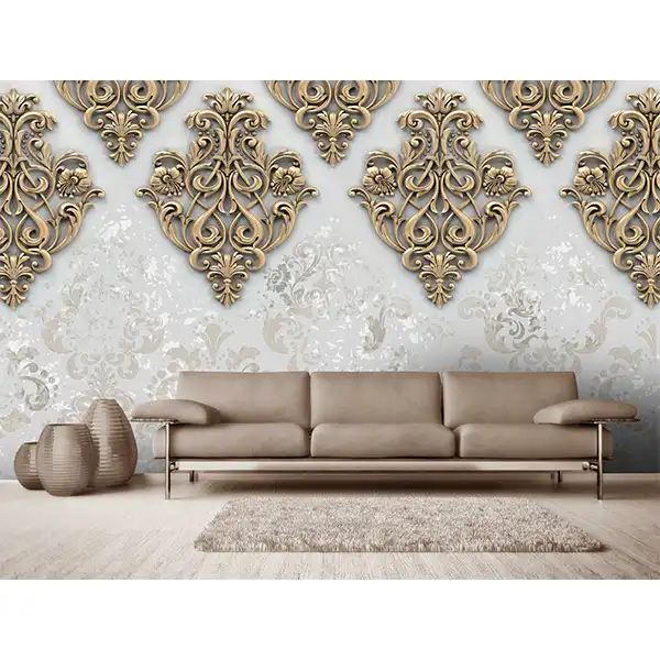 پوستر دیواری مدل پیچک کد 443