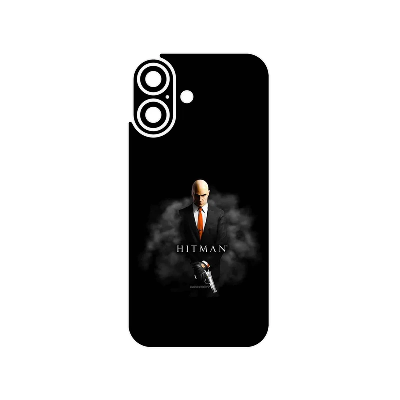 برچسب پوششی ماهوت مدل HITMAN مناسب برای گوشی موبایل اپل iPhone 16