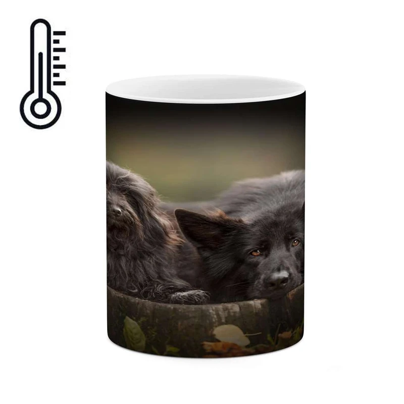 ماگ حرارتی کاکتی مدل سگ کد mgh16360