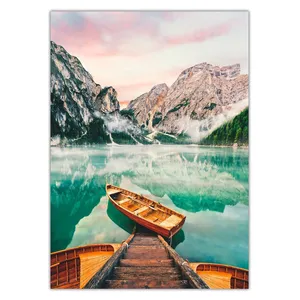 Wensoni Lake of Mountain Chassis Size 50 x 70 Cm