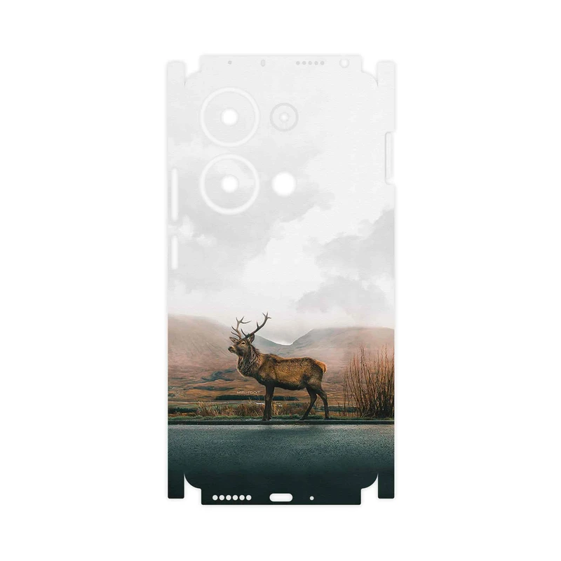 برچسب پوششی ماهوت مدل Horned_Deer-FullSkin مناسب برای گوشی موبایل شیائومی Poco M6 Pro 4G