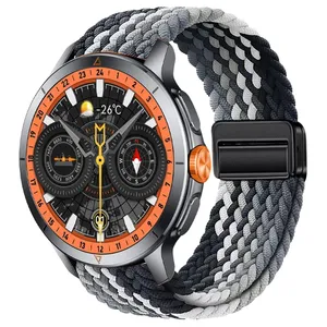 Sprig band model Magnetic solo Braided TW suitable for Glorimi GX Race size 22mm smartwatch