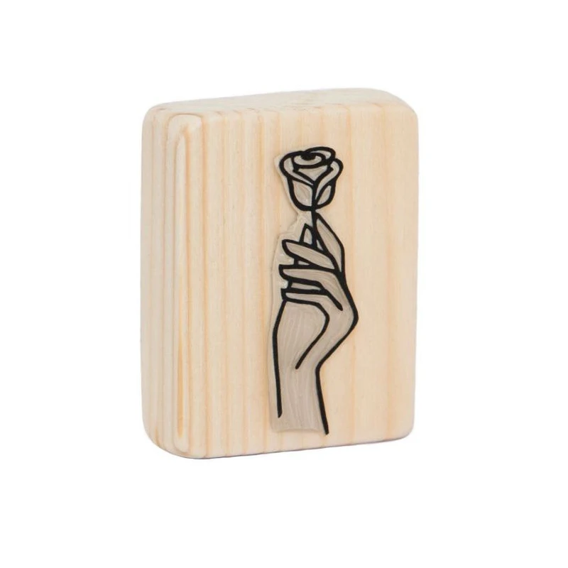 مهر لینو طرح گل کد 2803