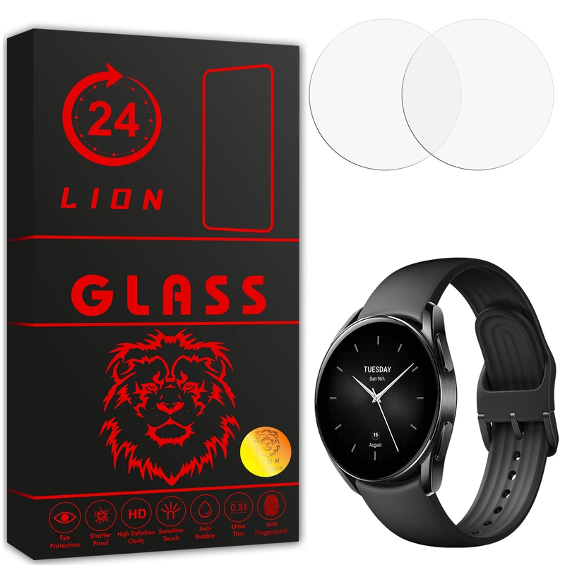   محافظ صفحه نمایش لاین مدل RB007 مناسب برای ساعت هوشمند شیائومی Watch S2 42mm بسته دو عددی