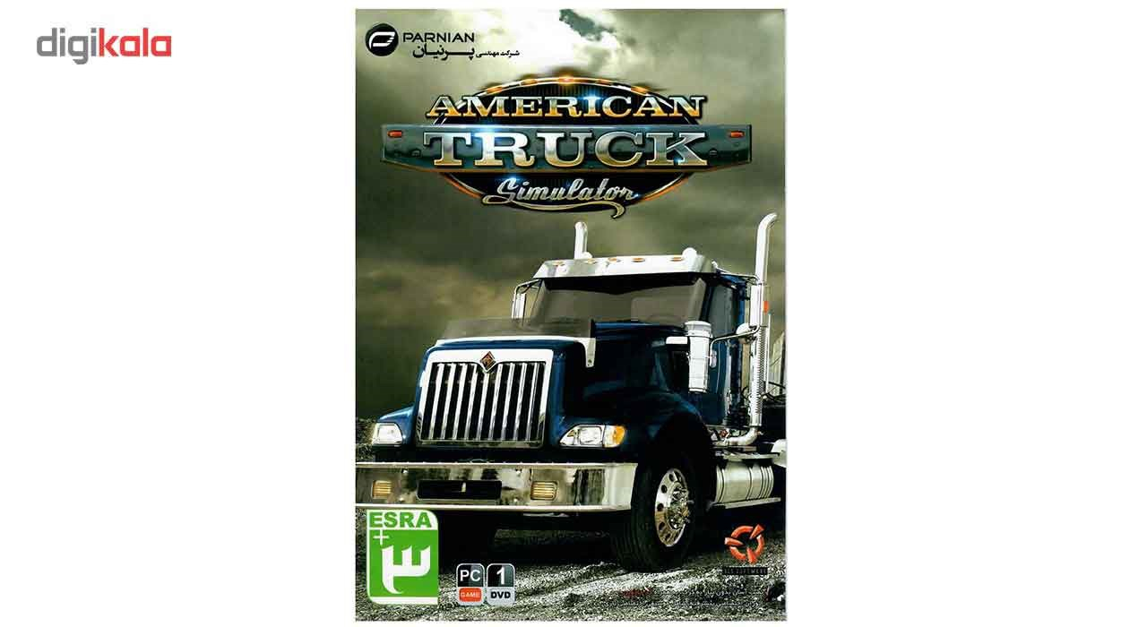 بازی کامپیوتری American Truck Simulator مخصوص PC