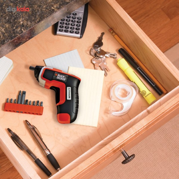 پیچ گوشتی شارژی بلک اند دکر KC460LN پیچ گوشتی شارژی بلک اند دکر KC460LN