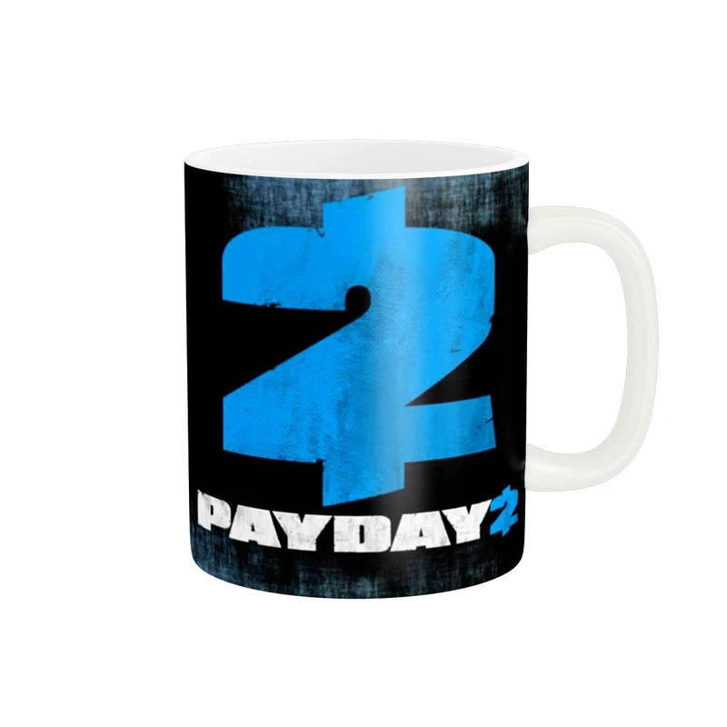 ماگ طرح بازی روز پرداخت Payday کد Payday-08