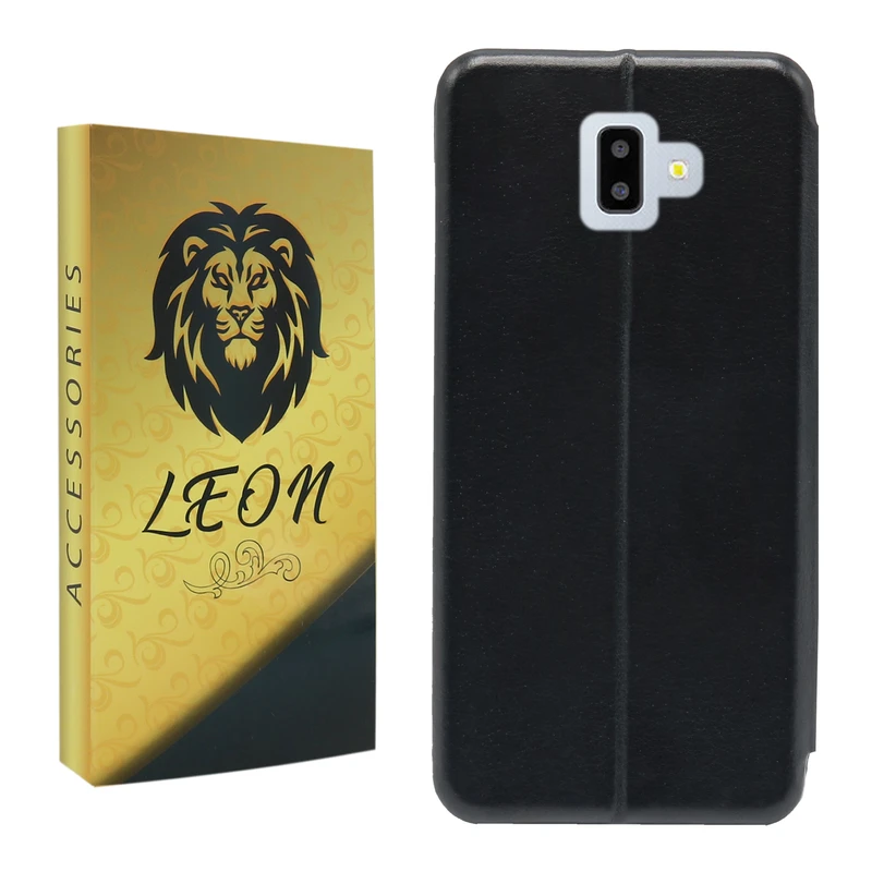 کیف کلاسوری لئون مدل Moder Yo مناسب برای گوشی موبایل سامسونگ Galaxy J6 Plus