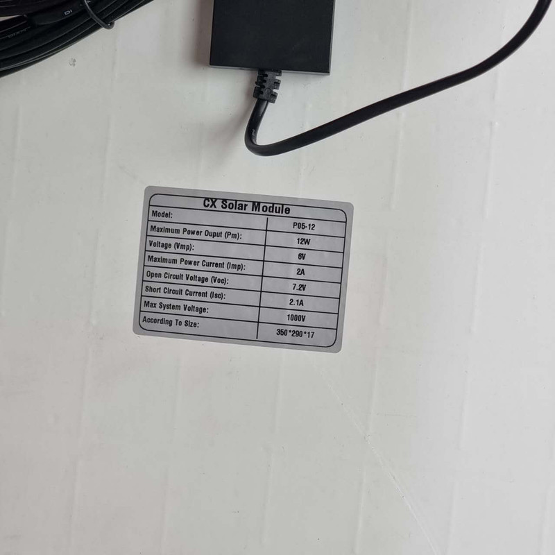 پنکه خورشیدی 15 وات مدل XY-009JX