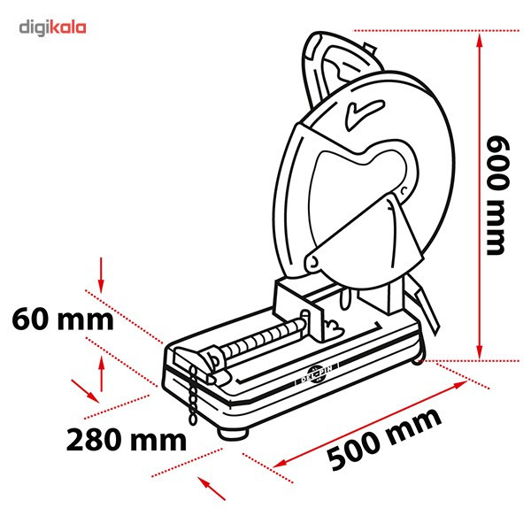 اره پروفیل بر ماکیتا مدل 2414NB