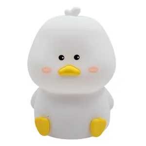 چراغ خواب اتاق کودک ناب سل مدل اردک دوست داشتنی شارژی بامزه سیلیکونی