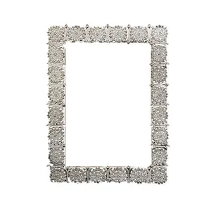 قاب عکس نقره طرح میم 1292