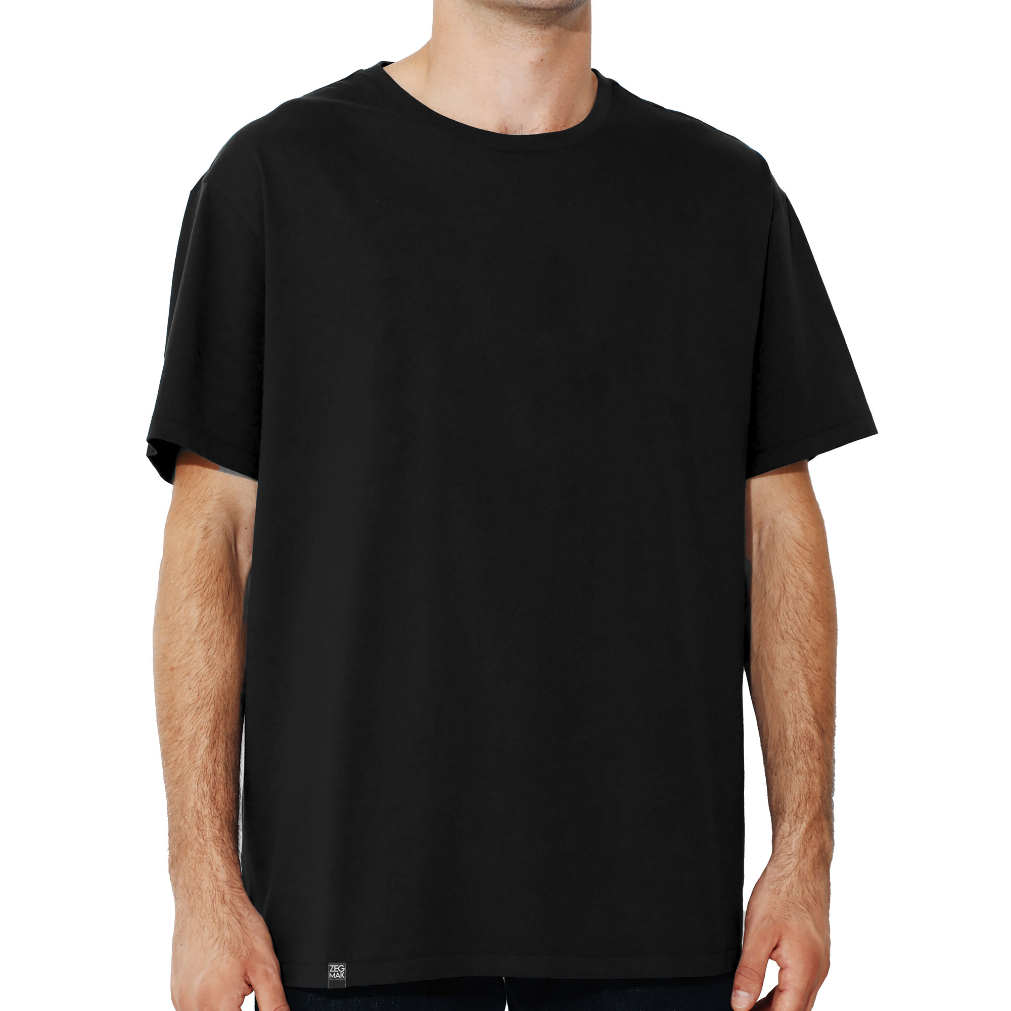 تی شرت اورسایز آستین کوتاه  مردانه زگماک مدل Darkness -  - 1