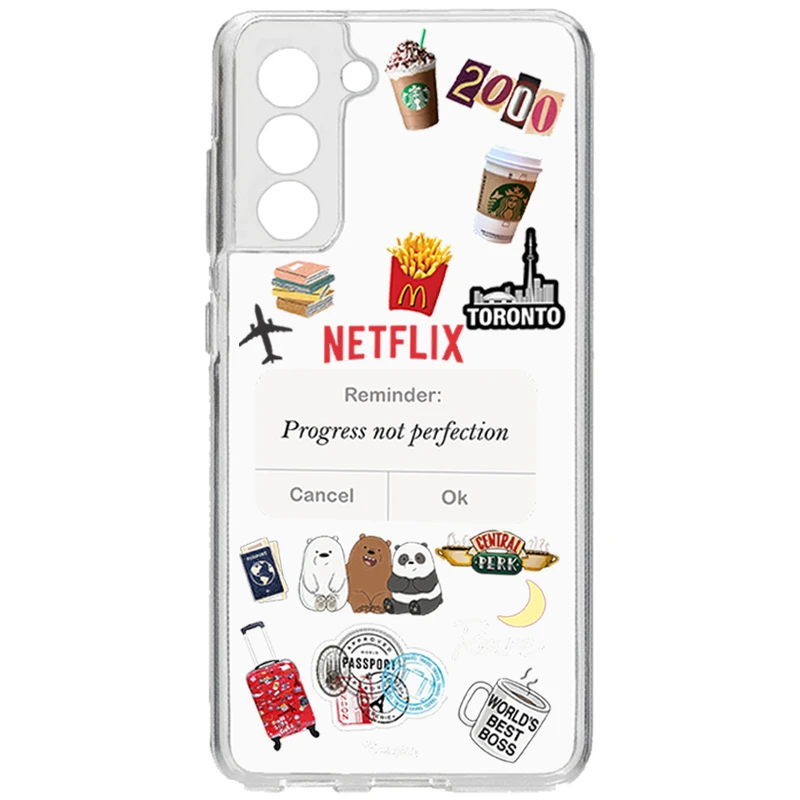 کاور طرح Progress مناسب برای گوشی موبایل سامسونگ Galaxy S21