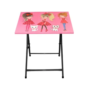میز تحریر کودک میزیمو مدل دختر چکمه پوش کد 1414