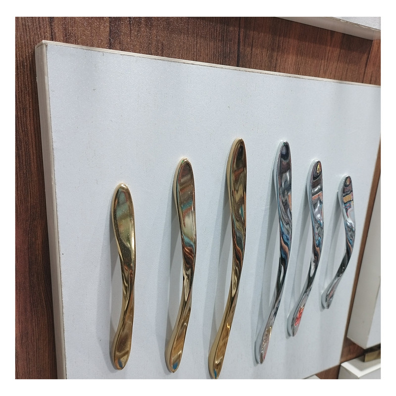 دستگیره کابینت و کمد مدل پاپیونی کد TE192 بسته 2 عددی