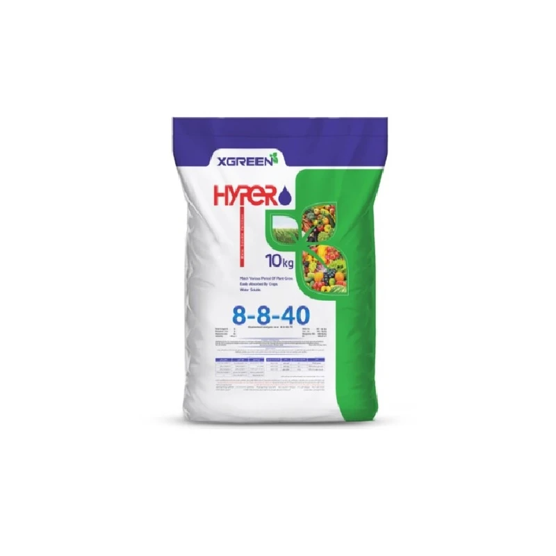 کود 40-8-8 ایکس گرین مدل Hyper وزن 10 کیلوگرم