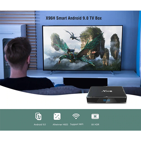 اندروید باکس مدل X96H 2-16
