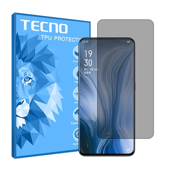 محافظ صفحه نمایش حریم شخصی تکنو مدل Resistant مناسب برای گوشی موبایل اوپو Reno