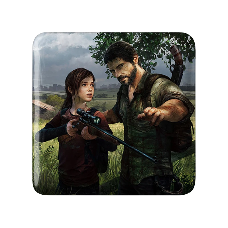 مگنت خندالو طرح بازی د لست آف آس The Last Of Us مدل مربعی کد 30087