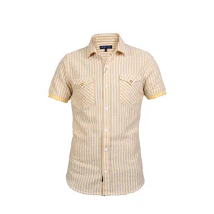 پیراهن آستین کوتاه مردانه مدل KNFrahP0RTEQ