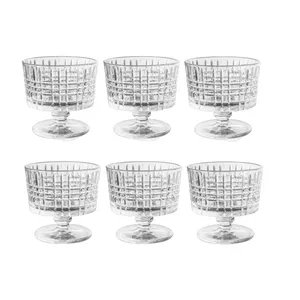 بستنی خوری مدل پایه دار کد 1369n 3007b بسته شش عددی 