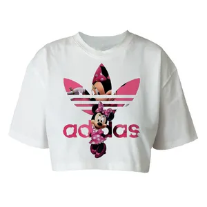 کراپ‌تاپ آستین کوتاه زنانه کد  s 67