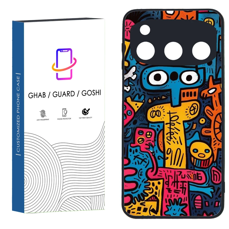 کاور قاب گارد گوشی طرح فانتزی کد 091 - TPU مناسب برای گوشی موبایل داریا Bond 5G