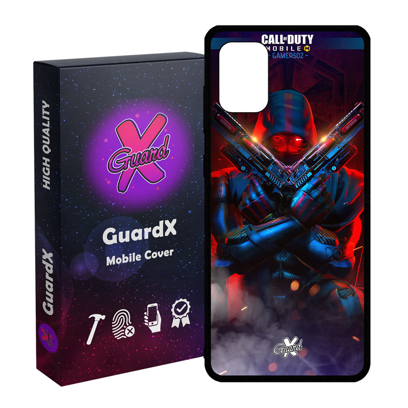 کاور گارد ایکس طرح Call Of Duty مدل Glass10388 مناسب برای گوشی موبایل سامسونگ Galaxy A31