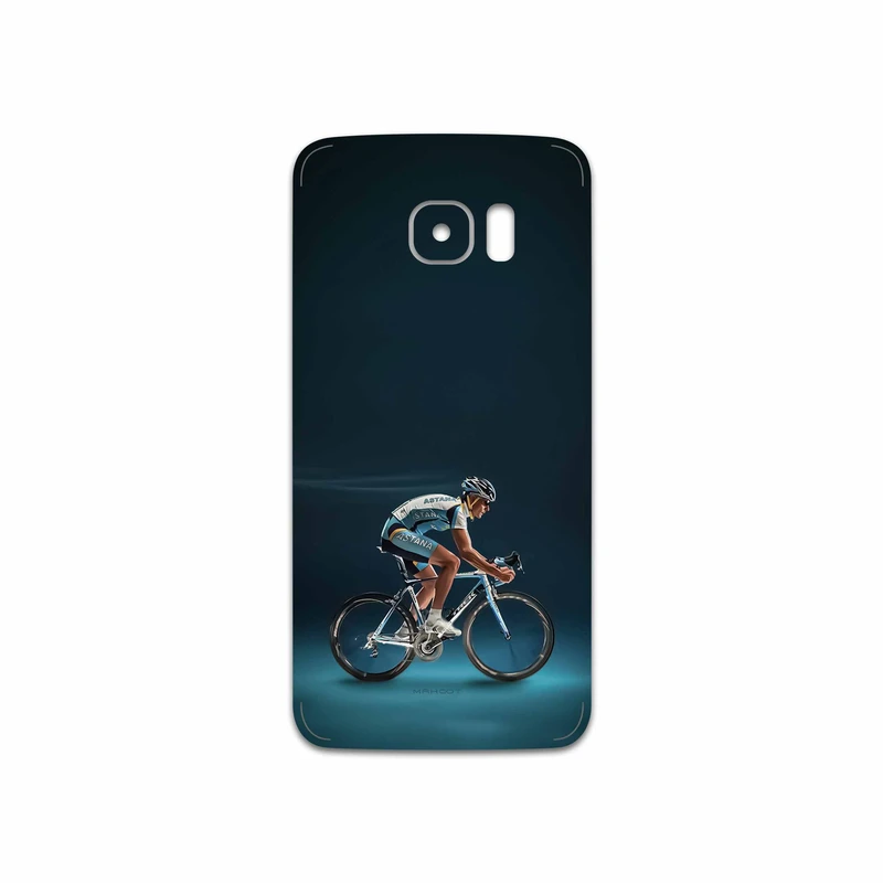 برچسب پوششی ماهوت مدل Road cycling مناسب برای گوشی موبایل سامسونگ Galaxy S7 Edge