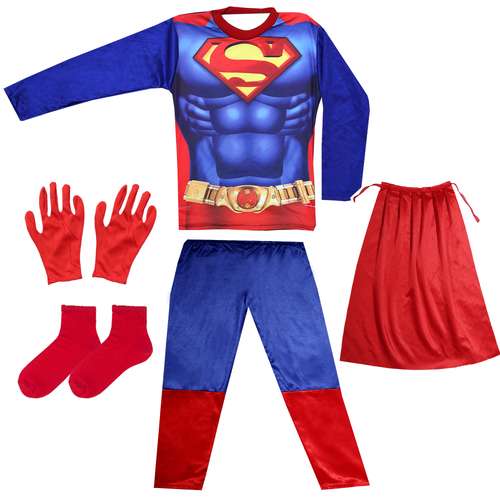 ست ایفای نقش طرح سوپر من کد L68 بسته 7 عددی