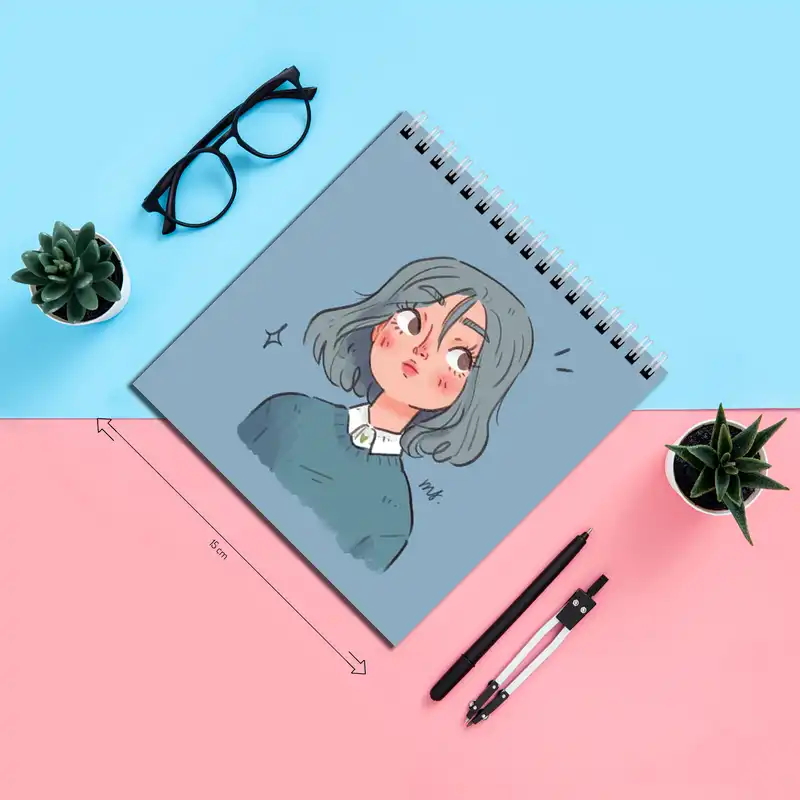 دفتر طراحی طرح دخترانه کد 8423465