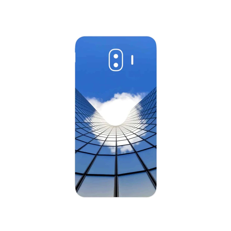 برچسب پوششی ماهوت مدل Glass skyscraper مناسب برای گوشی موبایل سامسونگ Galaxy J4