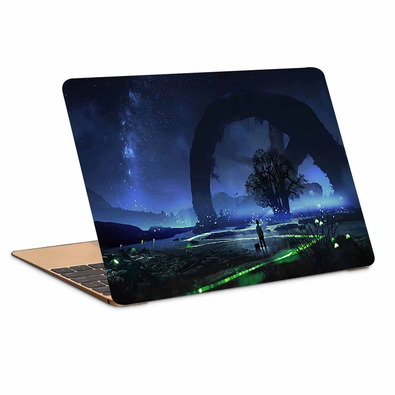 استیکر لپ تاپ طرح child butterfly portalکد N-90مناسب برای لپ تاپ 15.6 اینچ