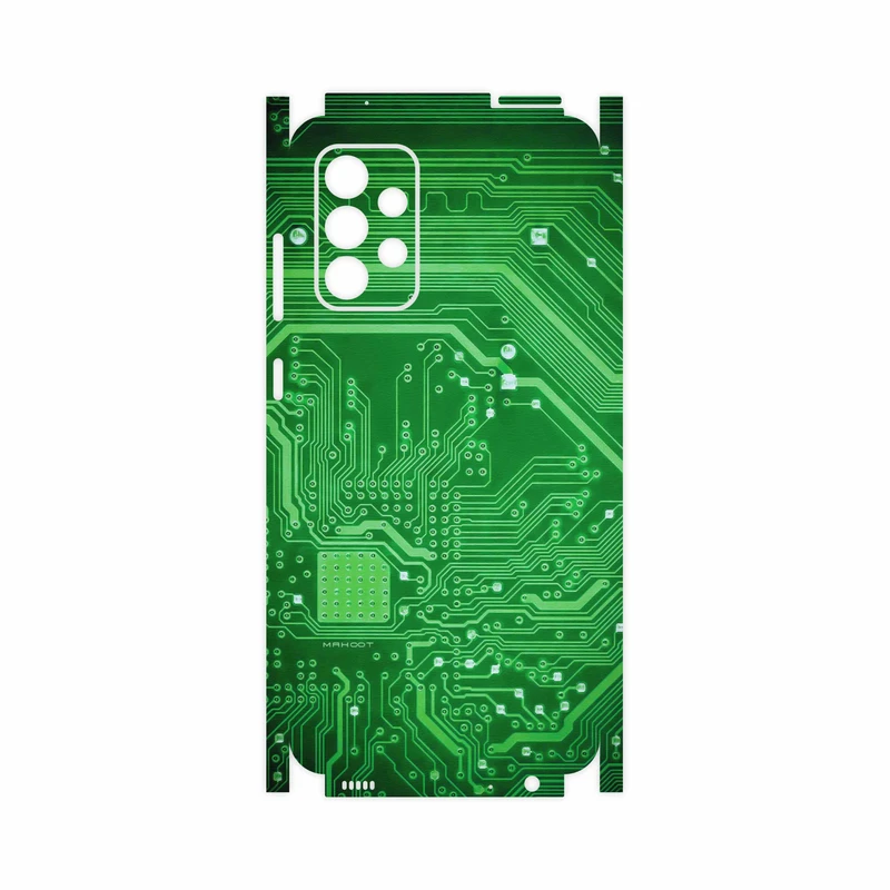 برچسب پوششی ماهوت مدل Green-Printed-Circuit-Board-FullSkin مناسب برای گوشی موبایل سامسونگ Galaxy A72