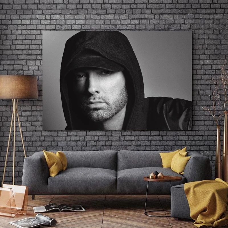 تابلو شاسی طرح بزرگان موسیقی مدل Eminem کد A312