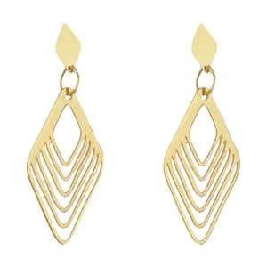گوشواره طلا 18 عیار زنانه الن نار مدل N0931