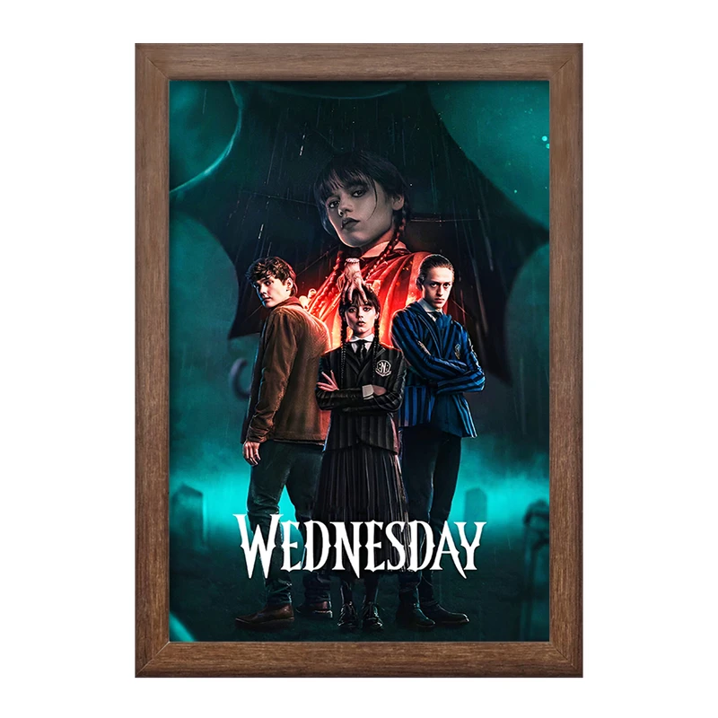 تابلو خندالو طرح ونزدی (Wednesday) کد F4953