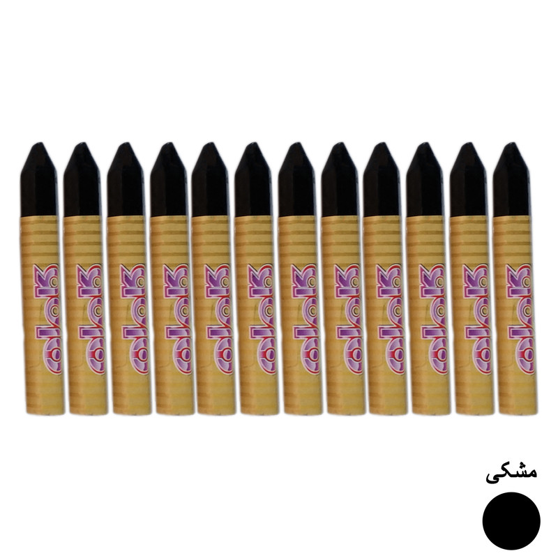 پاستل کارتن نویسی کامران کد 100009 بسته 12 عددی