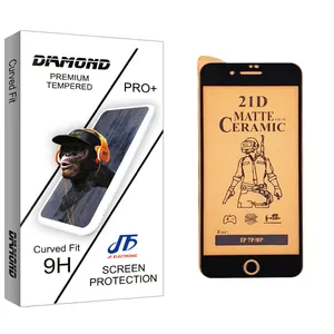 JF Diamond glass Ceramics Screen Protector For Apple اپل iPhone 7 Plus