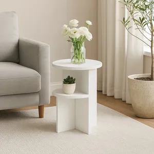 میز عسلی دایره ای ارگو مدل الورا کد 30