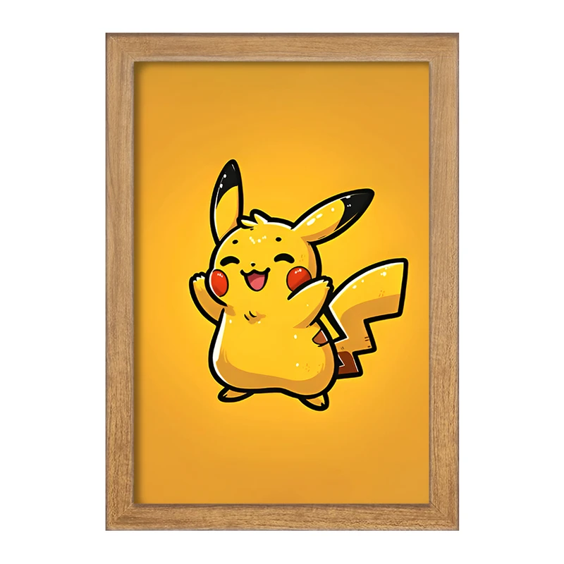 تابلو خندالو مدل انیمه پوکمون (pokemon) کد F9389