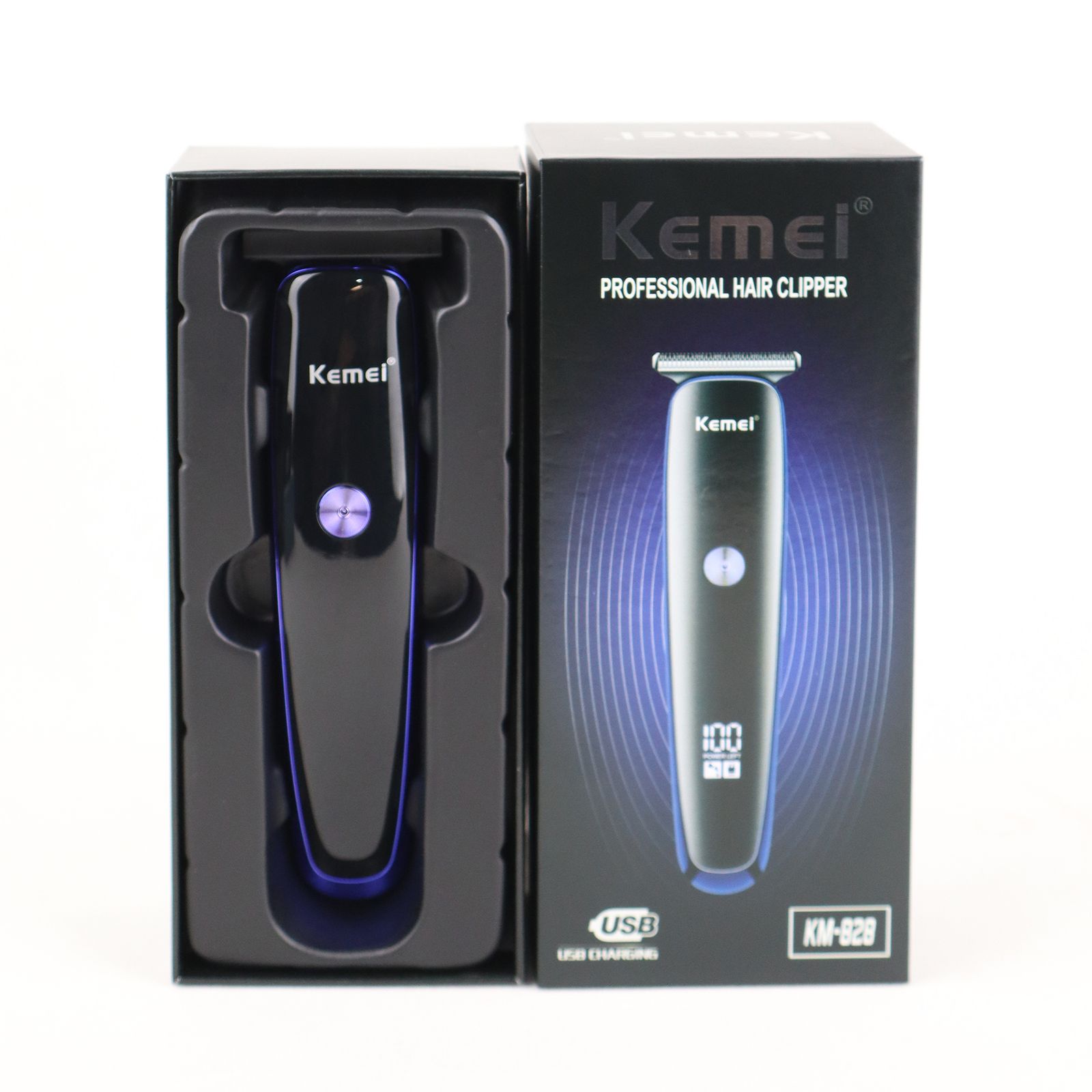 ماشین اصلاح موی صورت شارژی کیمی مدل KM-828 -  - 9